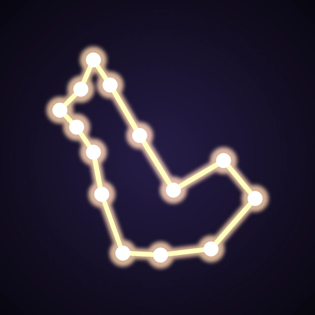 Arctic fox constellation