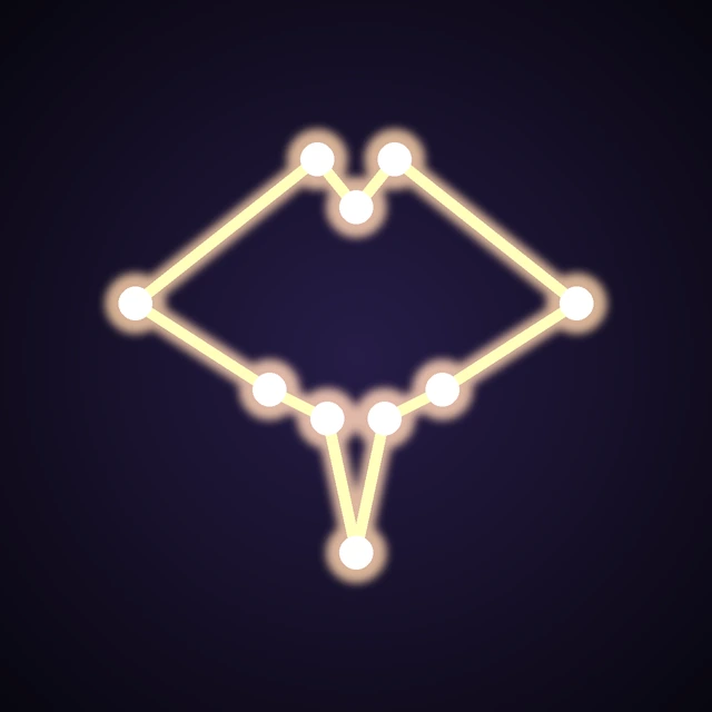 Manta ray constellation